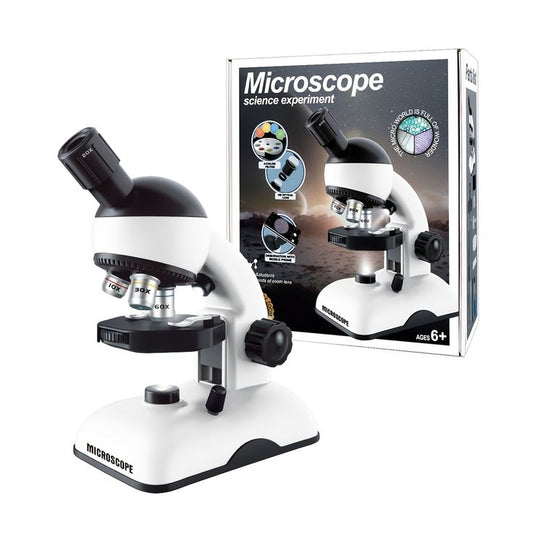 Microscope Enfant – 200× / 600× / 1200× | Kit d’Exploration Scientifique
