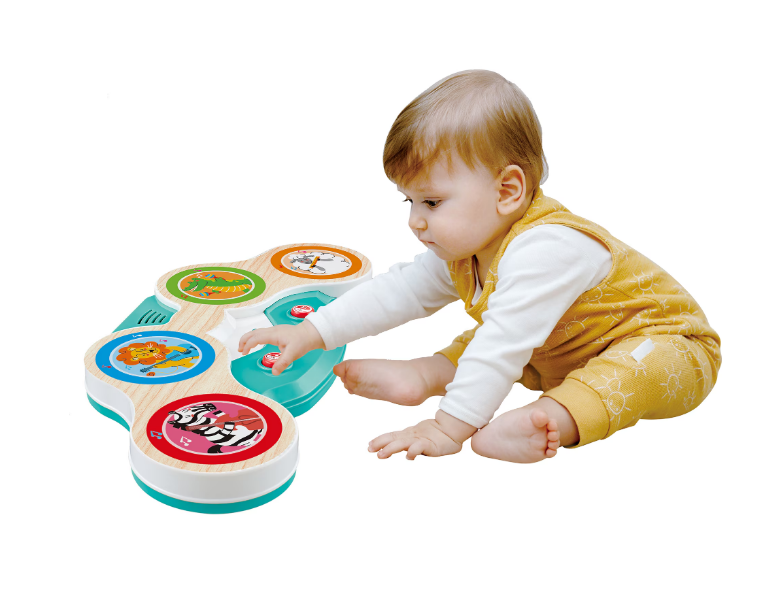 Tambour Musical Interactif à Taper pour Bébé