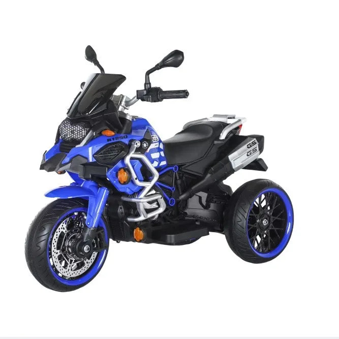 Moto Électrique Enfant 3 Roues 12V Bleue