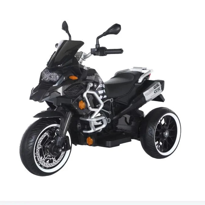 Moto Électrique Enfant 3 Roues 12V – Style GS1200 Aventure - Noir