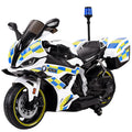Moto Électrique Enfant 12V – Style S1000RR Police Racing