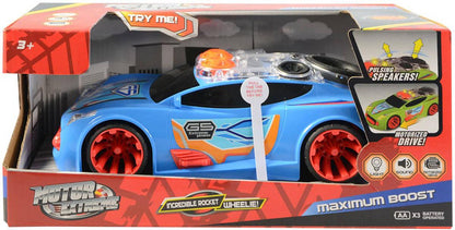 Voiture de Course 23 cm – Lumières & Sons, Effet “Haut-Parleurs Vibrants”