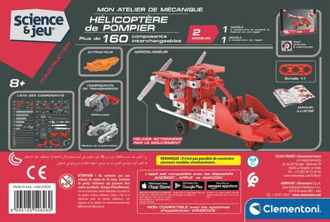 SCIENCE & JEU - HELICOPTERE DE POMPIER