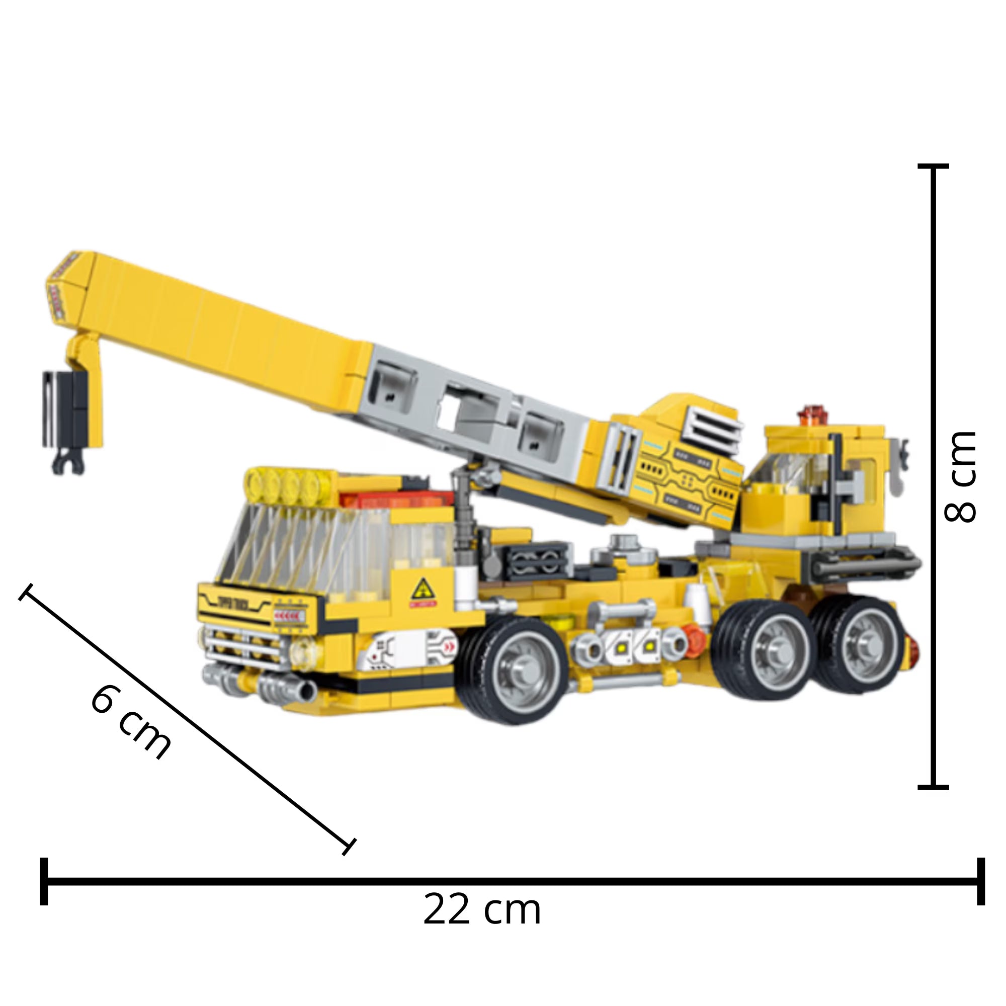 Engineering Corps 8-in-2 building block set