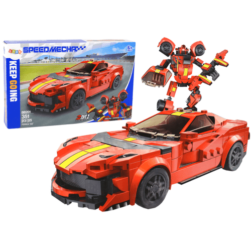 2-in-1 Ferrari building block set