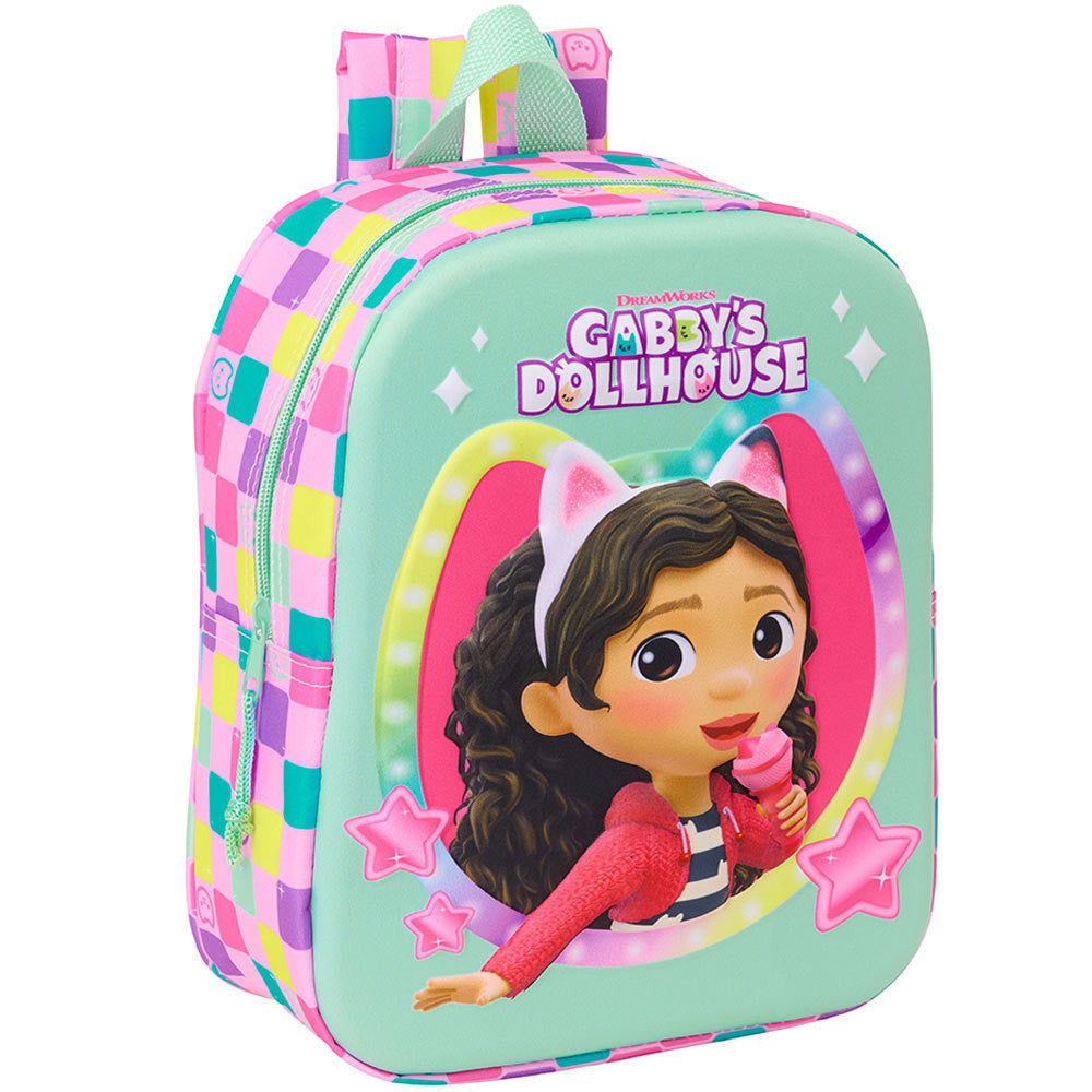 Sac à Dos Gabby’s Dollhouse – Maison de Glace Magique 3D Safta
