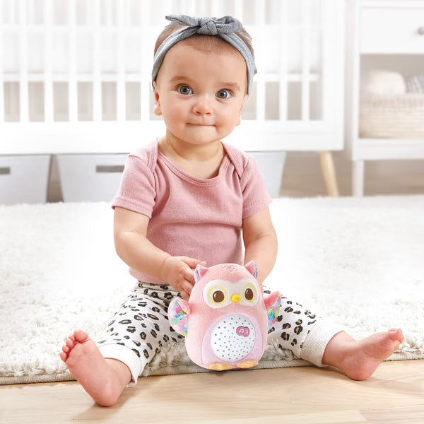 Ma Veilleuse lumi chouette rose-vtech