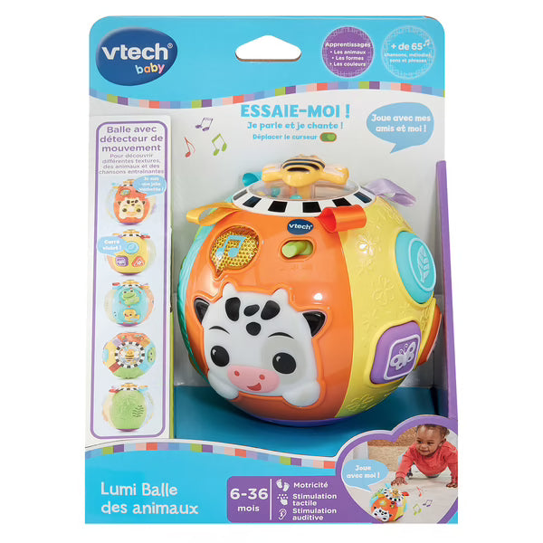 Ma Lumi Balle interactive des animaux -vtech