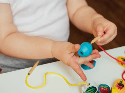 stringing beads for kids