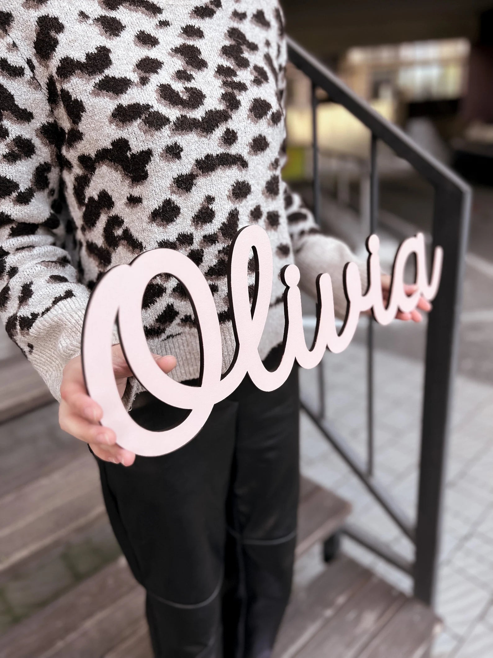 Prénom en Alicubonde Personnalisé – Décoration Murale pour Chambre Bébé