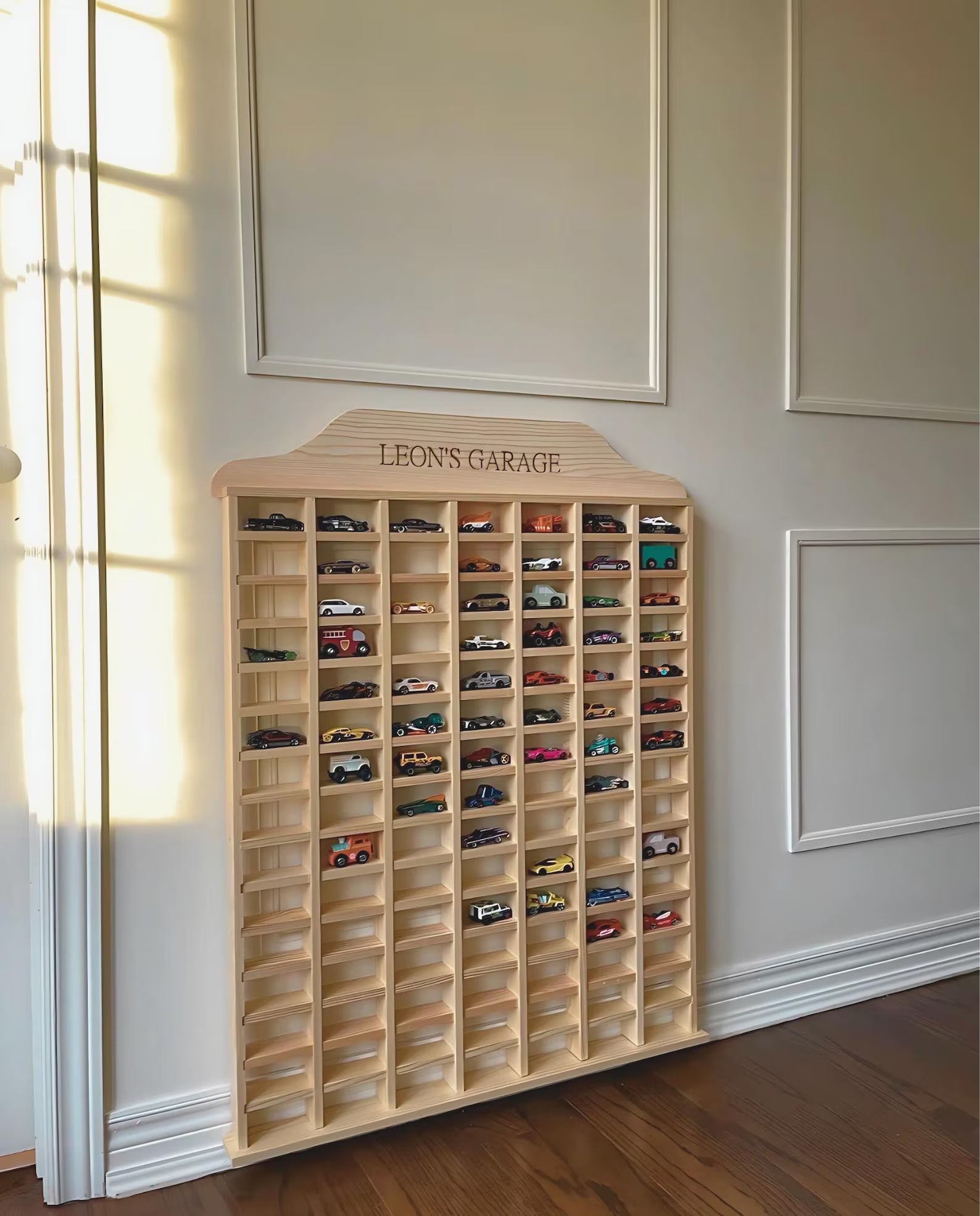 Étagère Voiture Personnalisée – Le Rangement Idéal pour Petites Voitures 1:64