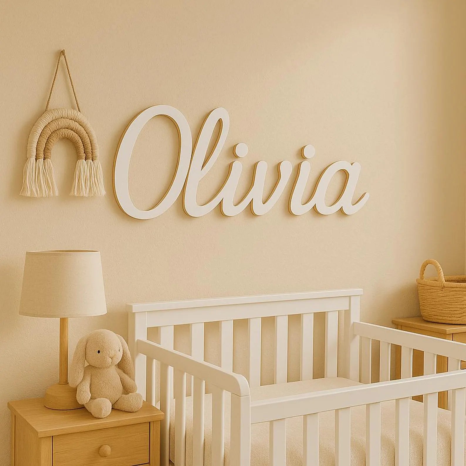 Prénom en Alicubonde Personnalisé – Décoration Murale pour Chambre Bébé