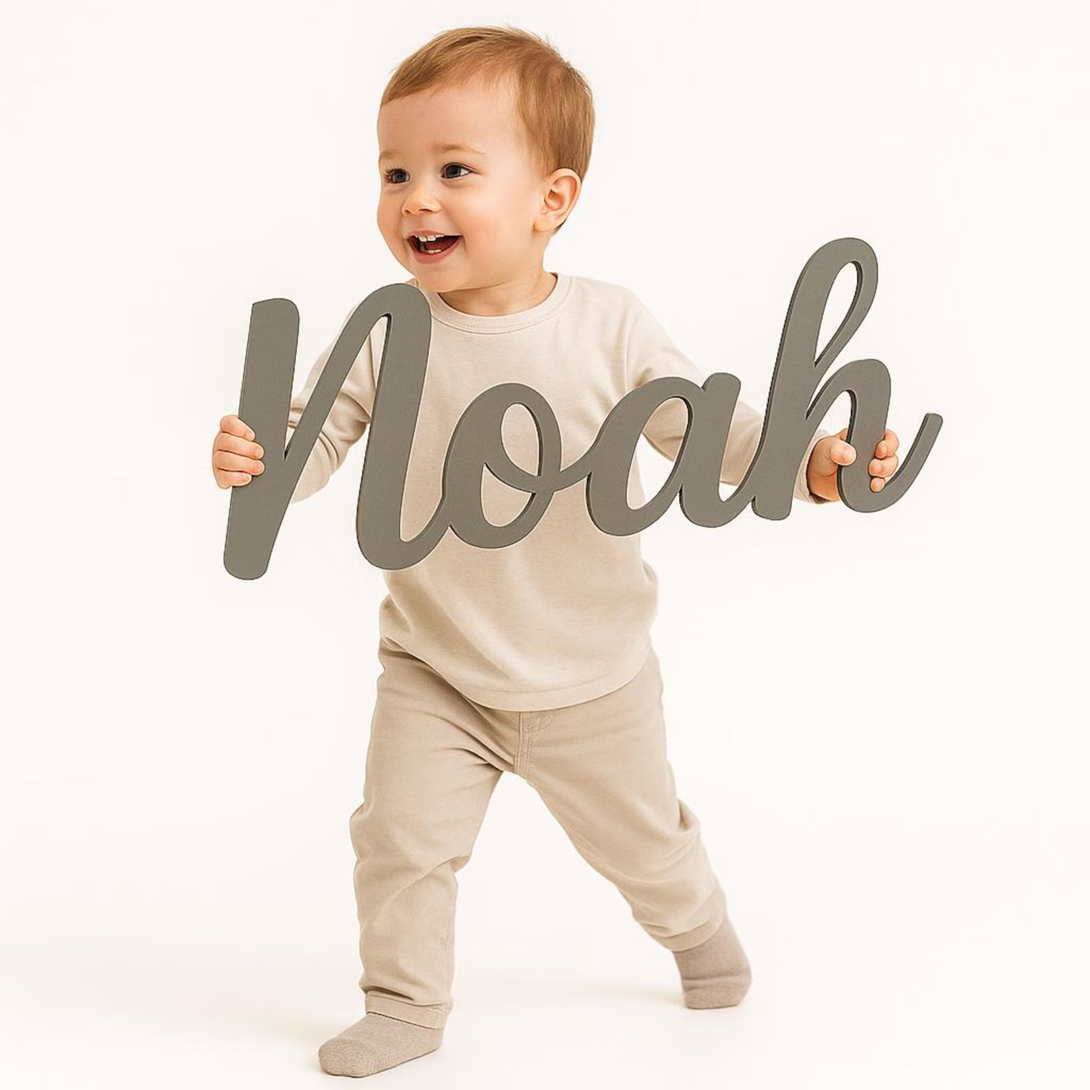 Prénom en Alicubonde Personnalisé – Décoration Murale pour Chambre Bébé