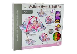 Huanger 5-in-1 Baby Activity Gym & Ball Pit