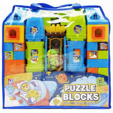Planet Puzzle Blocks Space Adventure Set by Ching You Toys