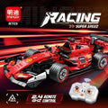 MingDi 8723 remote-controlled Formula 1 racing car building block set.