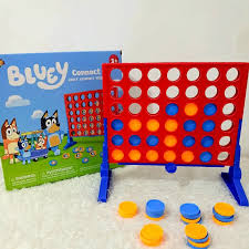 Bluey branded Connect 4 game