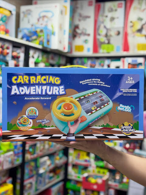 Volant de Conduite Simulée Ready Set Go – Jeu de Course Lumineux dès 3 Ans