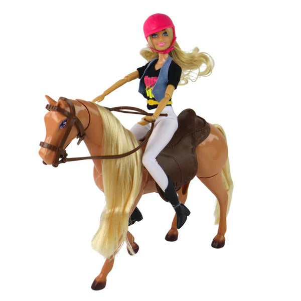 Anlily - Poupée cavalière