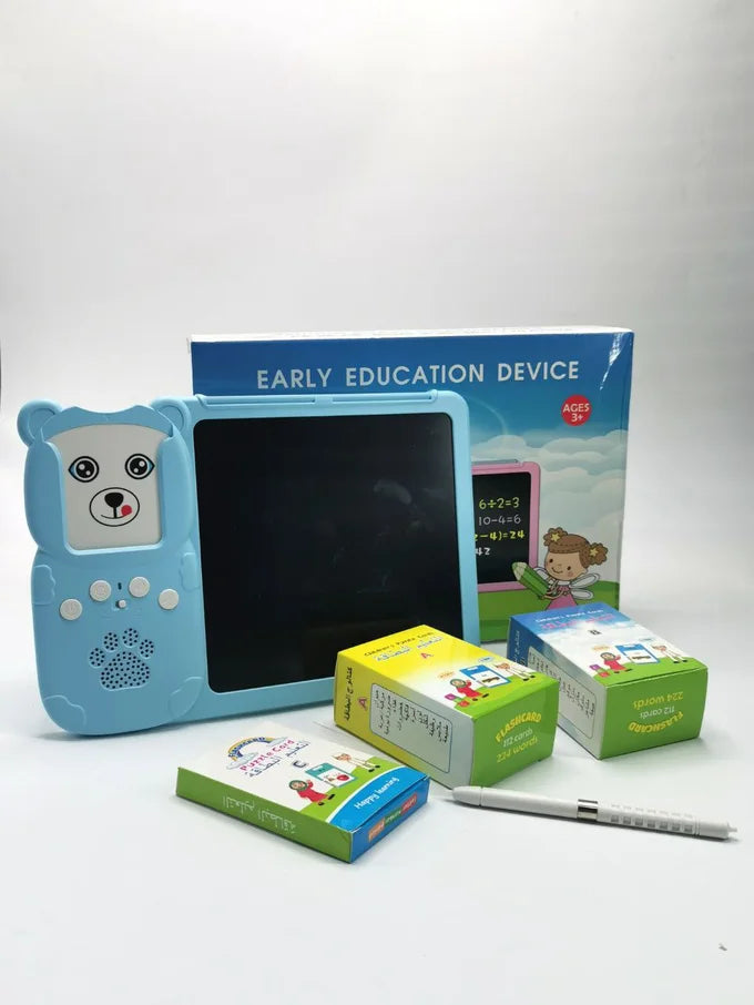 Tablette Éducative Enfant avec Cartes Interactives – Arabe / Français / Anglais
