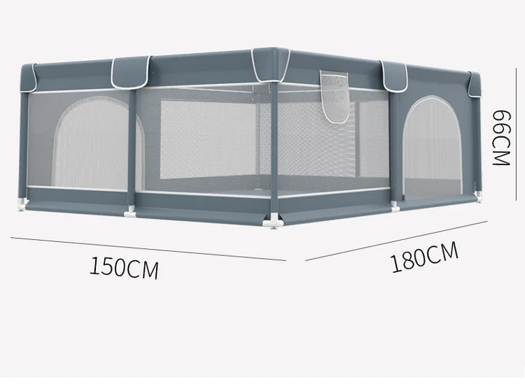 Grand Parc Bébé XXL – Aire de Jeux Sécurisée