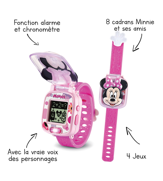 LA MONTRE-JEU INTERACTIVE DE MINNIE – VTECH