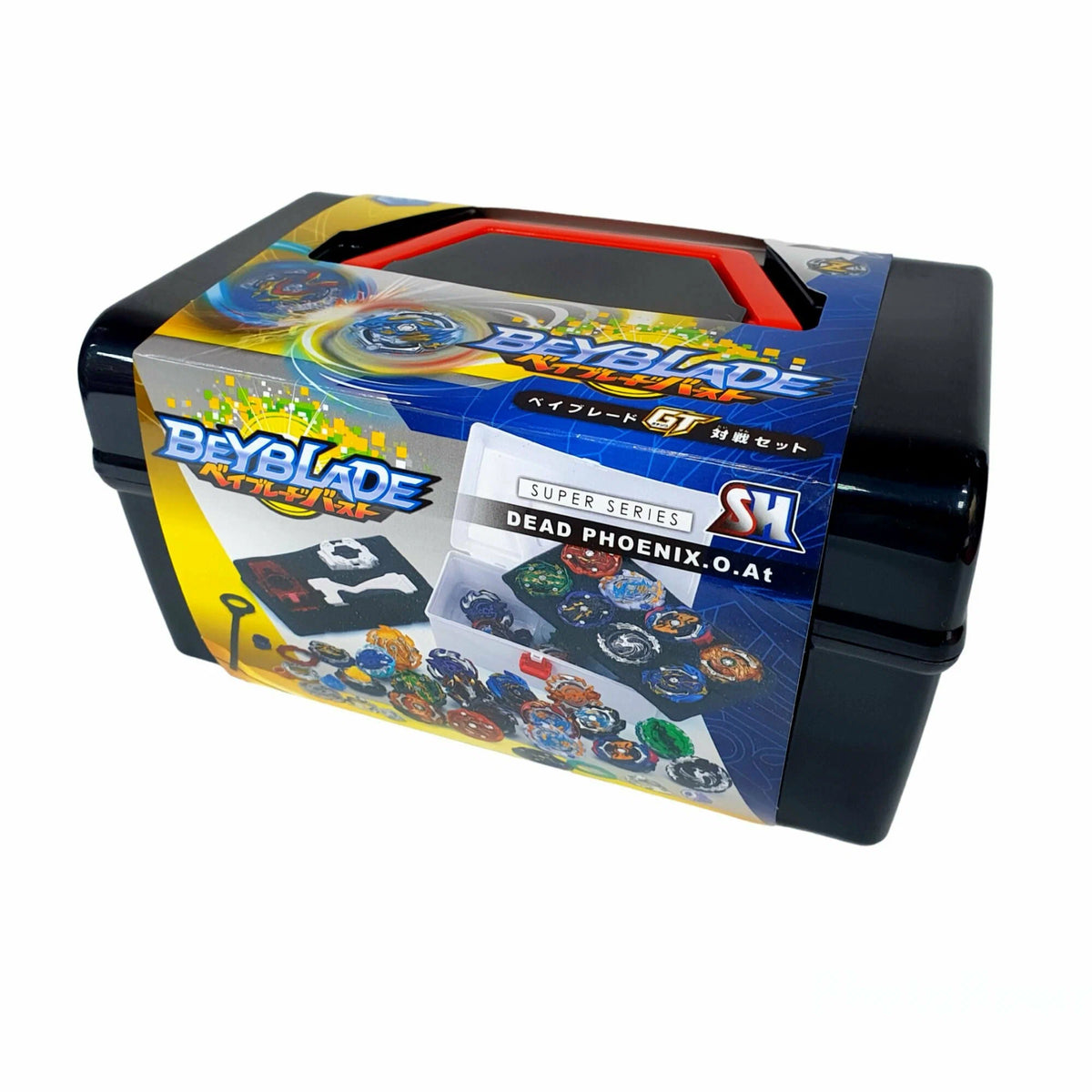 Coffret Toupies Beyblade Burst GT Dead Phoenix – Arène et Lanceurs dès 6 Ans