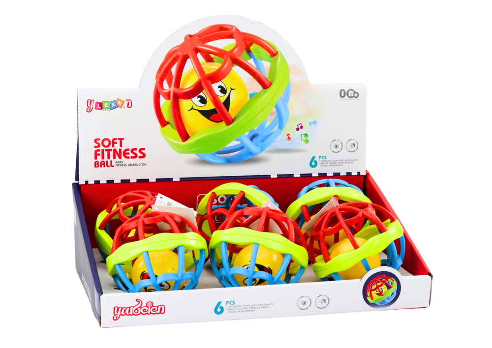 Balle Sensorielle Cage Multicolore