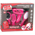 Sèche-cheveux rose et noir de Rabia Toys