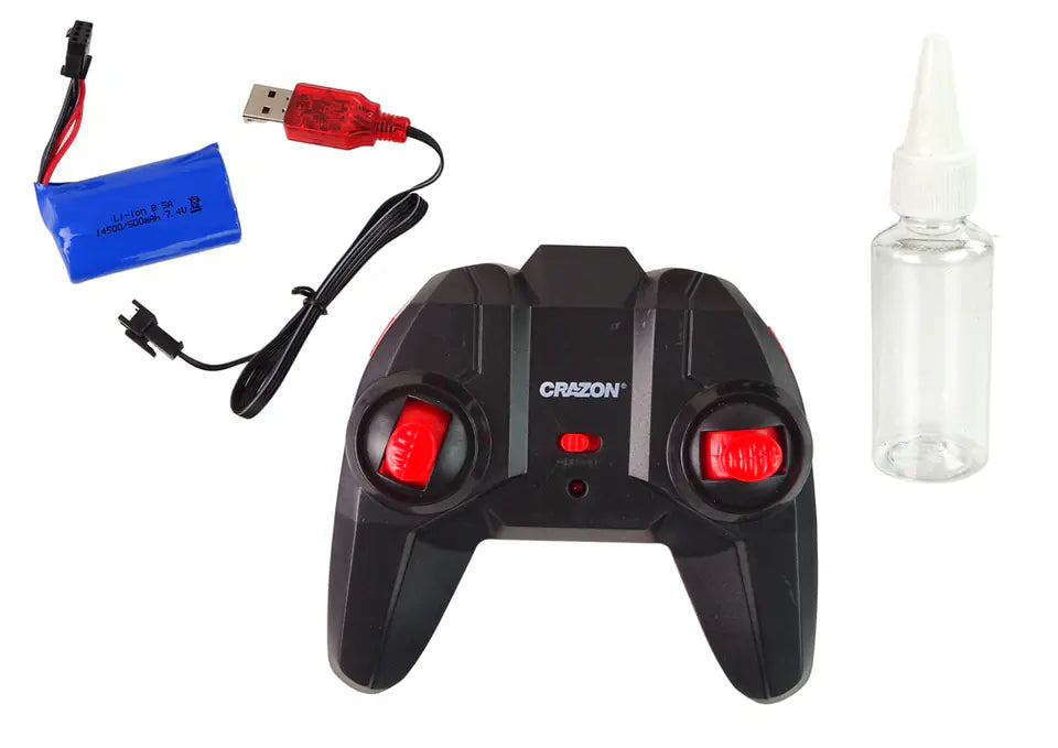 Télécommande quadricoptère RC avec fumée blanche et vapeur d'eau, télécommande 2,4 GHz