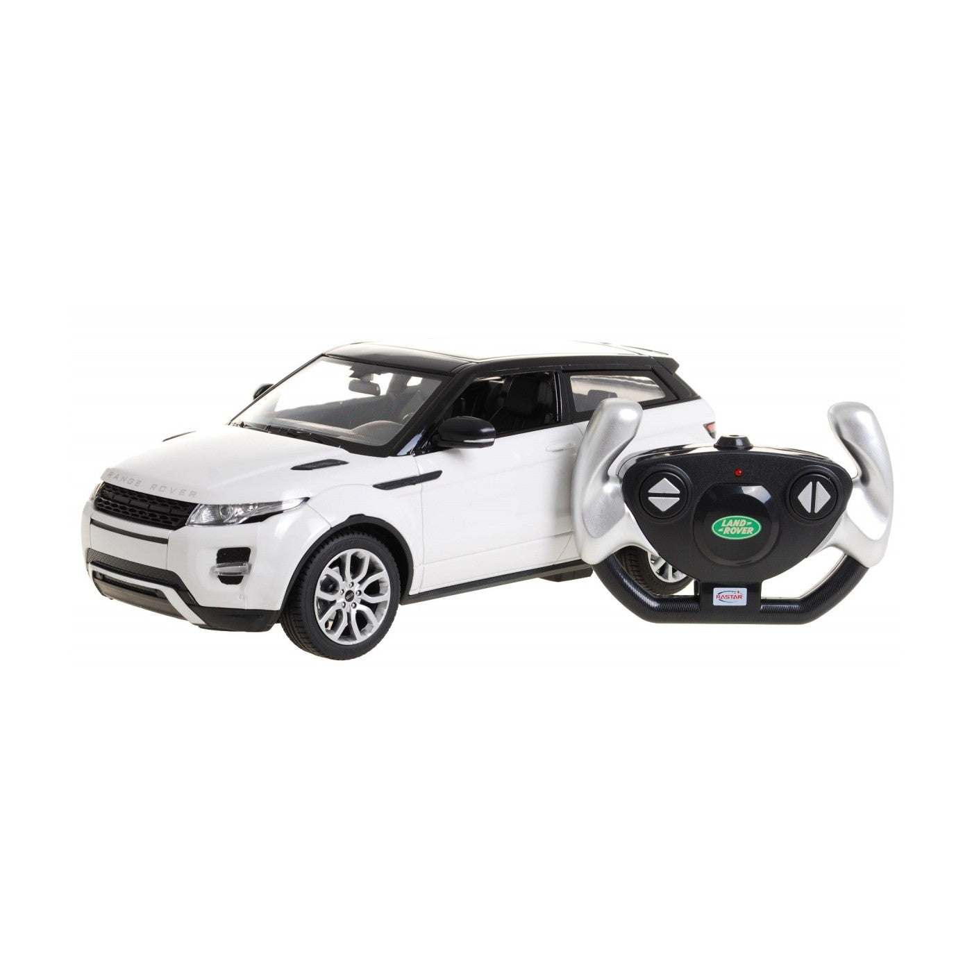 Voiture miniature Range Rover Evoque télécommandée Rastar à l'échelle 1:14 ou 1:24.