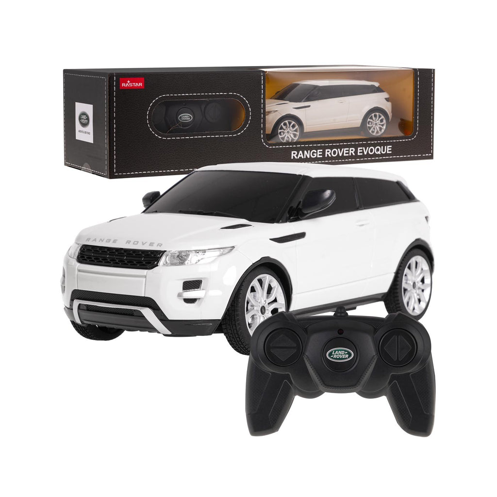 Rastar Range Rover Evoque 1:24 Blanc – Voiture Télécommandée Officielle