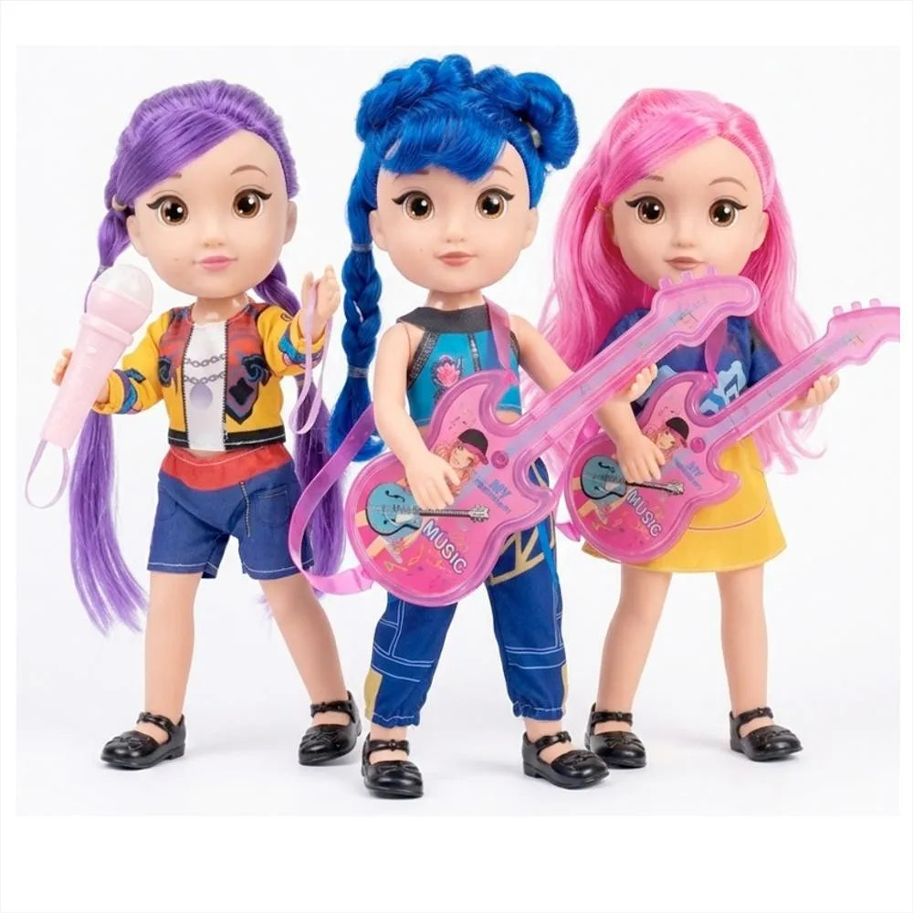 Poupée Rock Star Cool Girl Classic avec Guitare – Jouet Musical dès 3 Ans