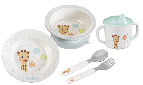 Coffret Repas Sophie la Girafe – Version Ballons