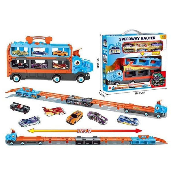 Camion dragon avec 6 voiturettes