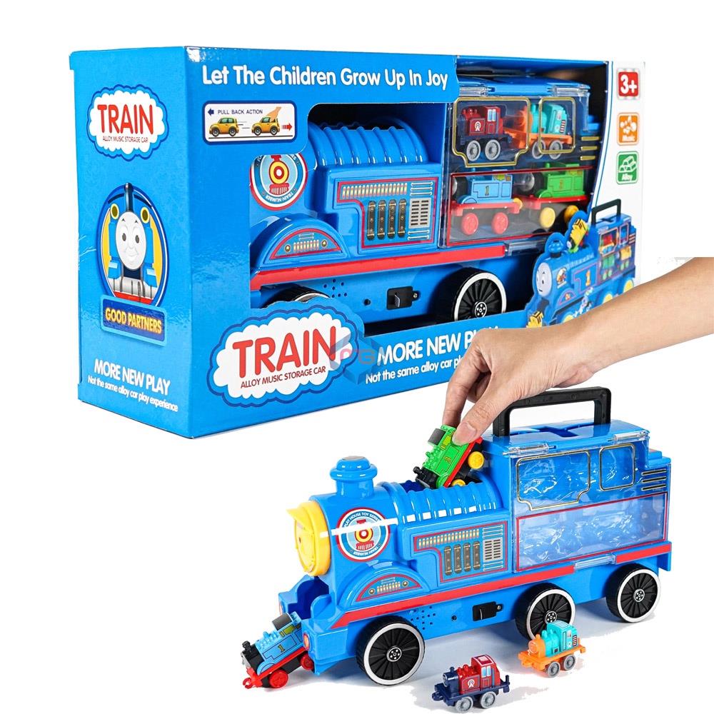 Wagon de rangement musical en alliage pour train