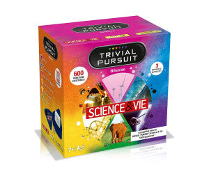 Trivial Pursuit Science & Vie 🔬 – Jeu Éducatif Familial (1800 Questions | 3 Niveaux)