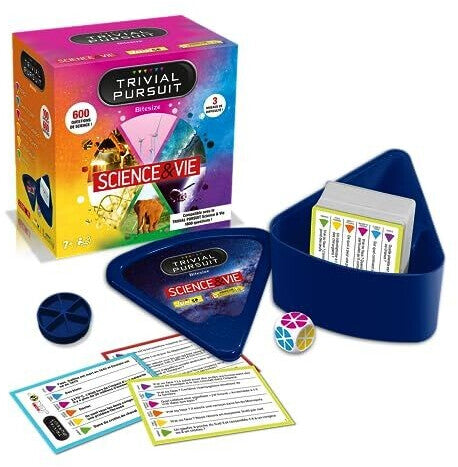 Trivial Pursuit Science & Vie 🔬 – Jeu Éducatif Familial (1800 Questions | 3 Niveaux)