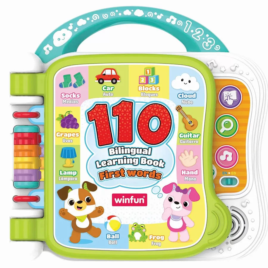 110 Bilingual Learning Book: First Words -winfun
