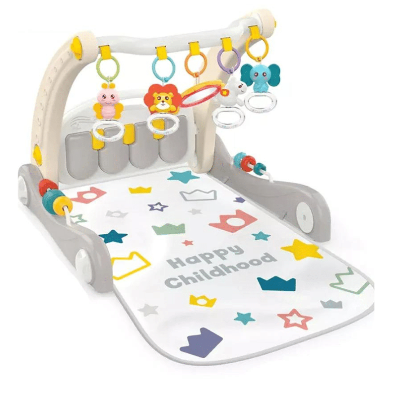 Tapis d’éveil avec un piano & Trotteur 2en1 – Huanger