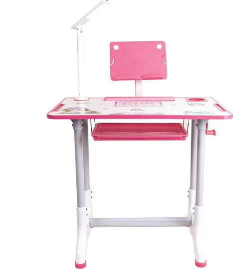 Bureau d’Étude Enfant Réglable avec Chaise & Rangement – Plastique Renforcé, Plusieurs Couleurs